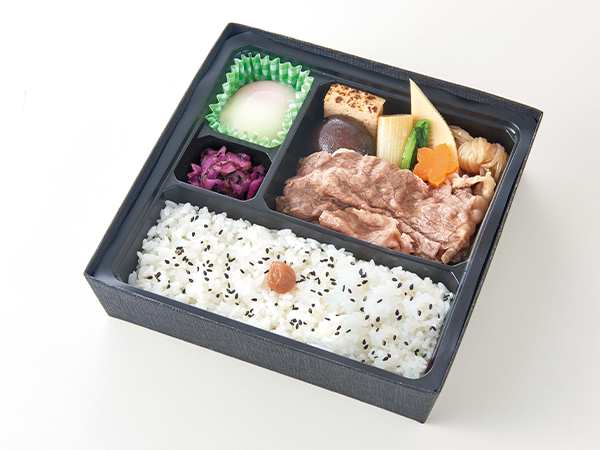 一段すき焼弁当